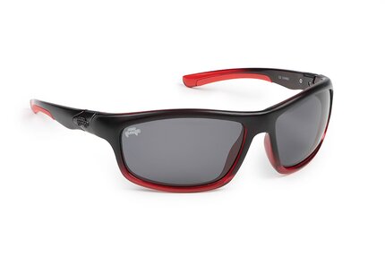 Fox Rage Transparent Red/Black Sunglasses Grey Lens